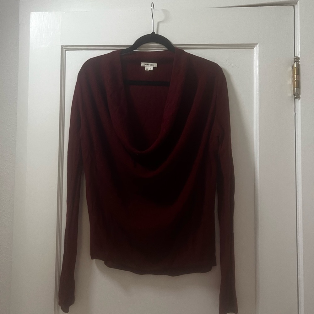 Helmut Lang Cowl Neck Sweater
